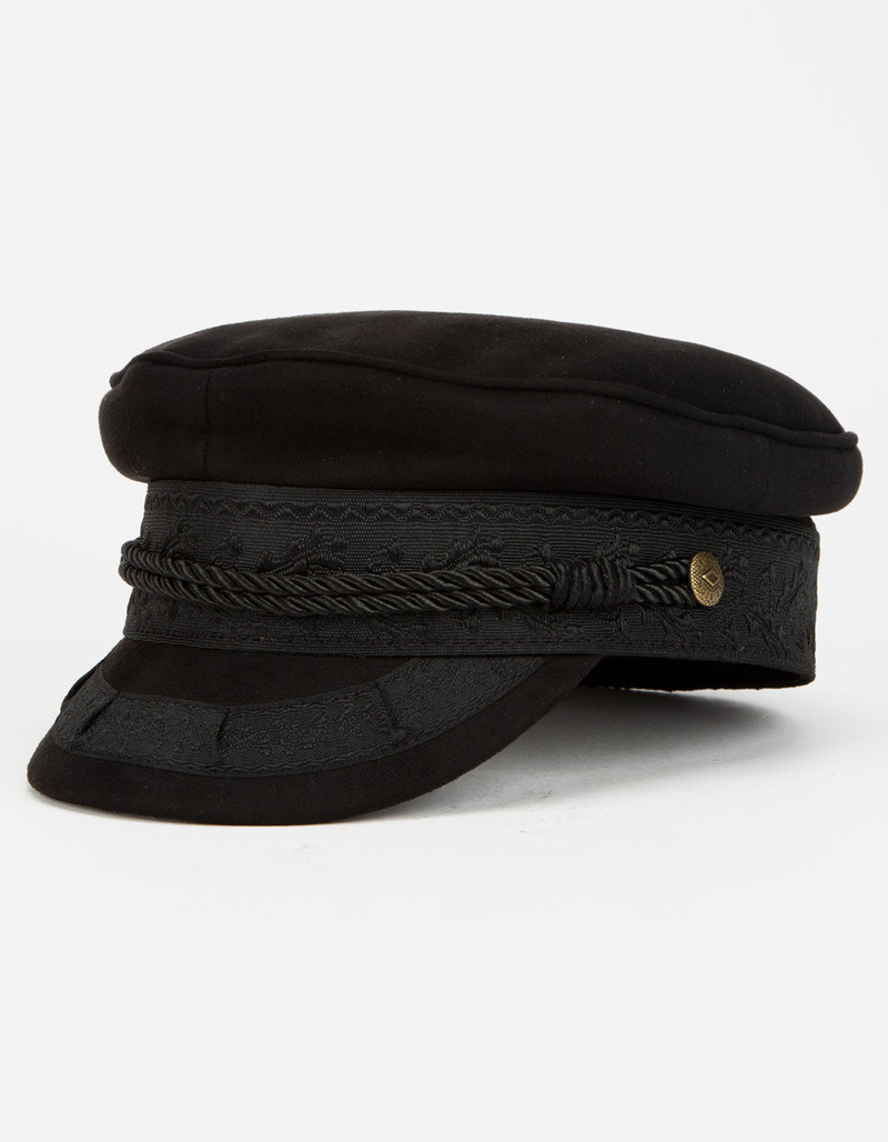 BRIXTON Albany Black Womens Fiddler Cap image number 0