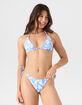 ROXY Golden Glow Reversible Triangle Bikini Top image number 6