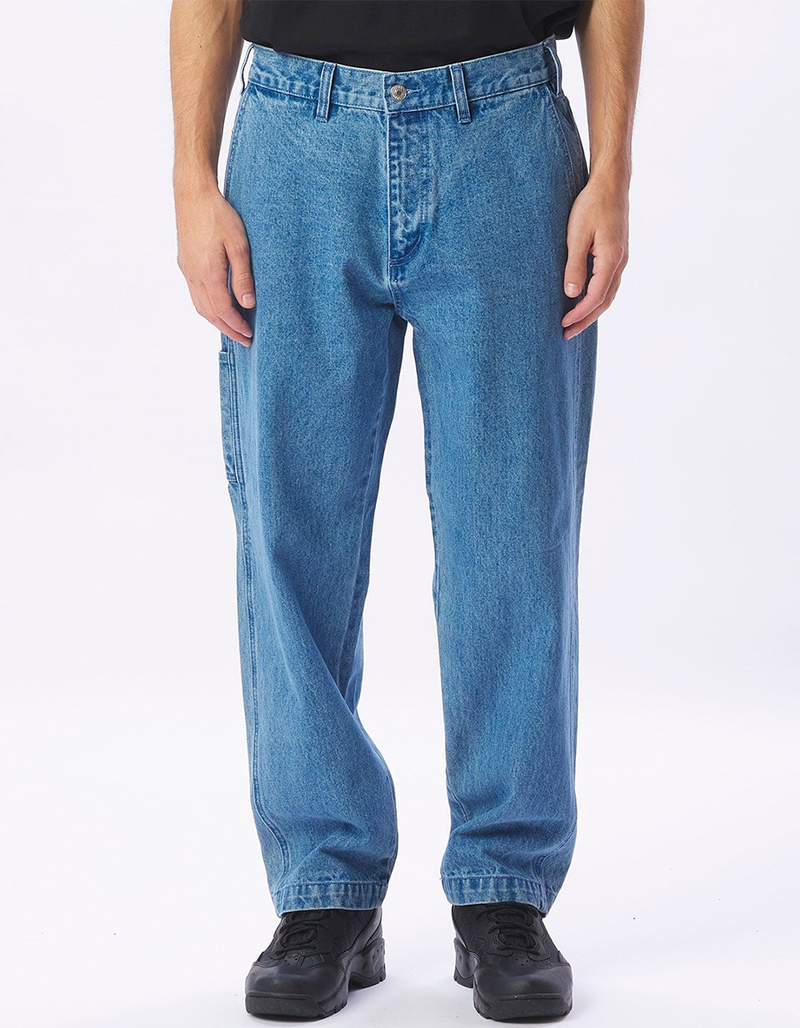 OBEY Hardwork Mens Carpenter Jeans image number 0