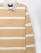 NIKE Striped Heavyweight Mens Rugby Polo Shirt image number 2