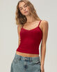 TILLYS Lace Trim Womens Cami image number 1