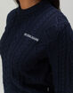 GUESS JEANS Cable Knit Womens Sweater image number 5