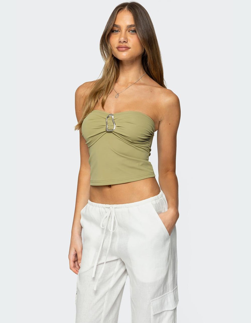 EDIKTED Bex Abstract Ring Tube Top image number 3