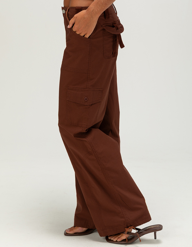 RSQ Womens Low Rise Poplin Utility Pants image number 2