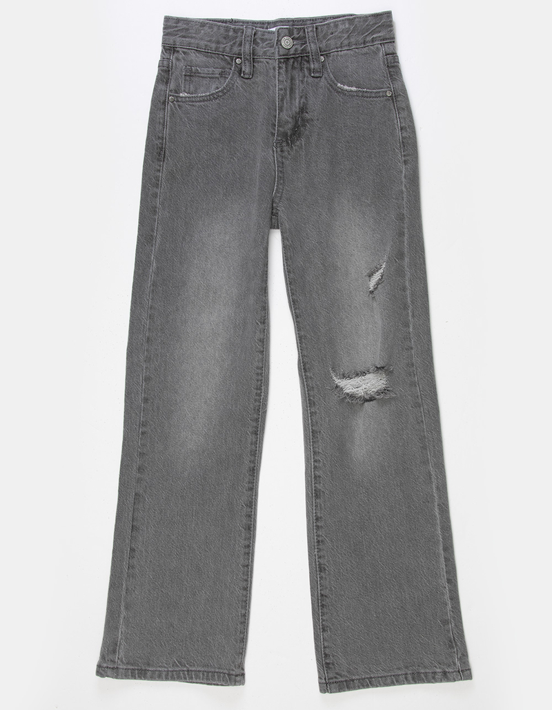 RSQ Girls High Rise Wide Leg Jeans image number 7