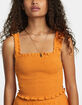 RVCA Terrace Womens Crop Tank Top image number 2