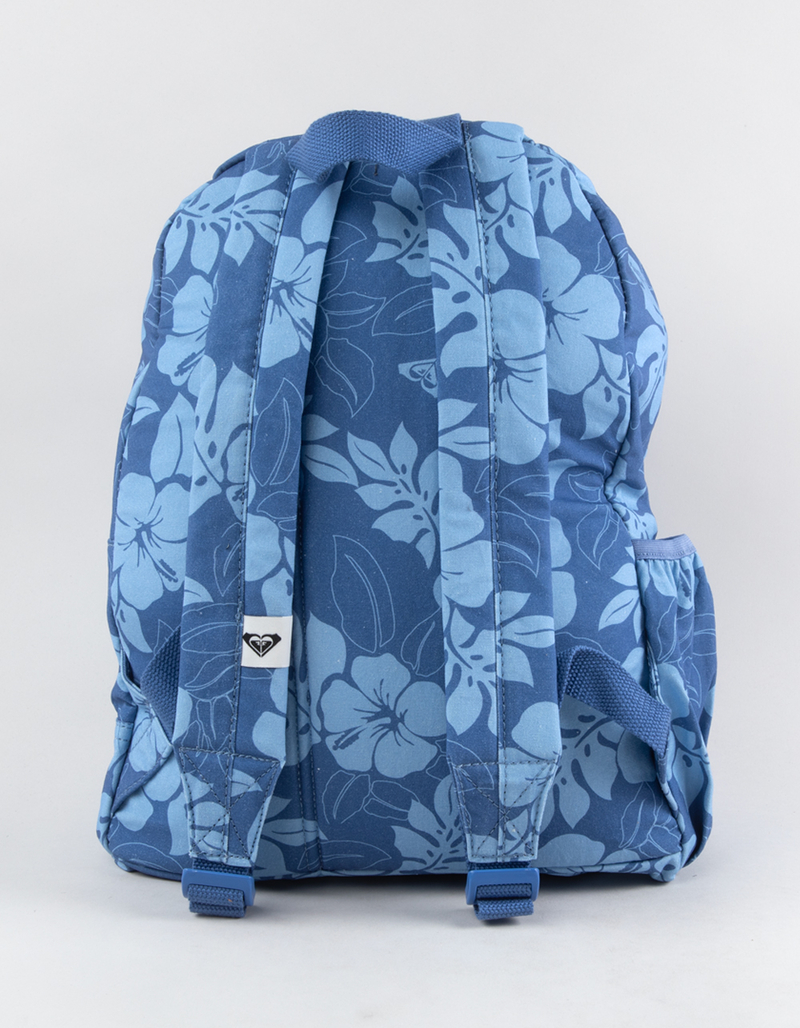 images of a mini rose blue backpack Signature Flower power Blue Rose Backpacks for Sale