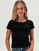 FULL TILT Essentials Girls Baby Tee image number 1