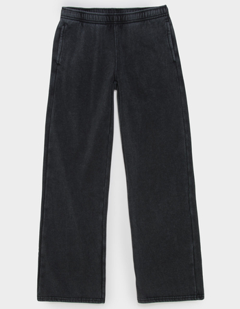 FULL TILT Girls Wide Leg Washed Sweatpants Primary Image