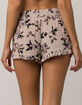 SKY AND SPARROW Floral Ruffle Womens Shorts image number 3