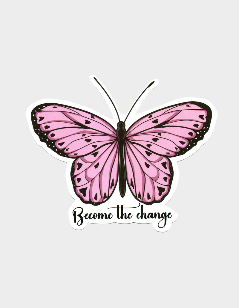 Become The Change Sticker image number 0