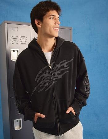 RSQ Mens Zip-Up Hoodie Primary Image