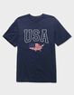 USA Collegiate Unisex Tee image number 1