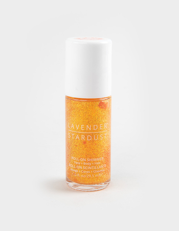 LAVENDER STARDUST Roll-On Shimmer Peach Glitter Primary Image