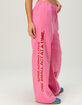 THE MAYFAIR GROUP Be Kind Womens Classic Wide Leg Sweatpants image number 3
