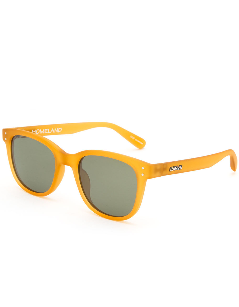 CARVE Homeland Matte Yellow Sunglasses image number 0