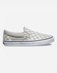 VANS Checkerboard Classic Slip-On Desert Sage Womens Shoes image number 1