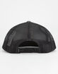RVCA VA All The Way II White & Light Gray Mens Trucker Hat image number 2