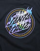 SANTA CRUZ Holo Flame Dot Mens Tee image number 3