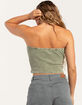 RSQ Womens Washed Cinch Tube Top image number 4