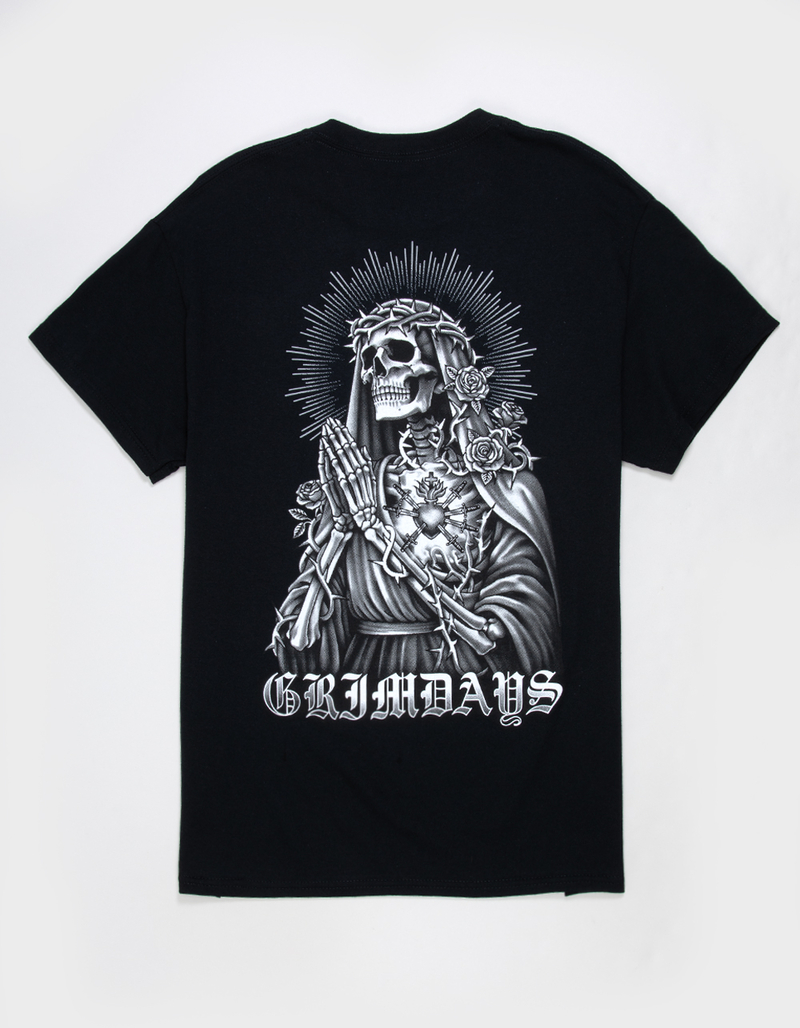 GRIM DAYS Saved Mens Tee image number 0