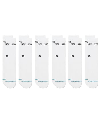 STANCE Origin 6 Pack Kids Crew Socks Alternative Image