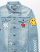 BROOKLYN CLOTH No Bad Vibes Mens Denim Jacket image number 3