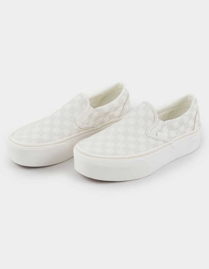 VANS Checkerboard Slip-On Stackform Womens Shoes image number 1