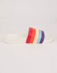 VANS Rad Rainbow Slide-On Marshmallow Womens Sandals image number 1