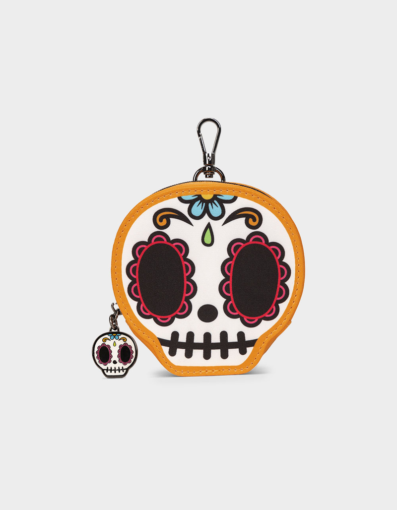 JUJUBE x tokidoki Dia De Los Muertos Sugar Skull Mini Bag Clip-On Pouch image number 0