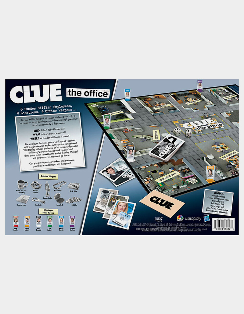 USAOPOLY The Office Clue&reg; image number 4