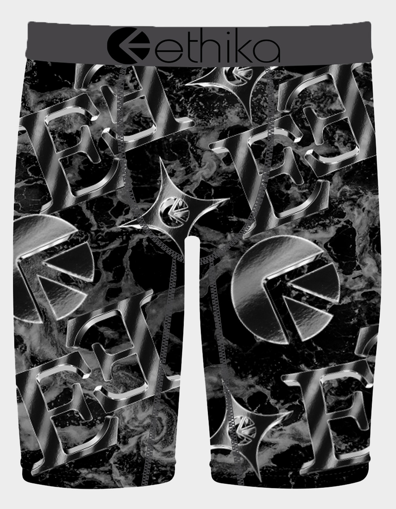 ETHIKA Black Water Staple Mens Boxer Briefs image number 0