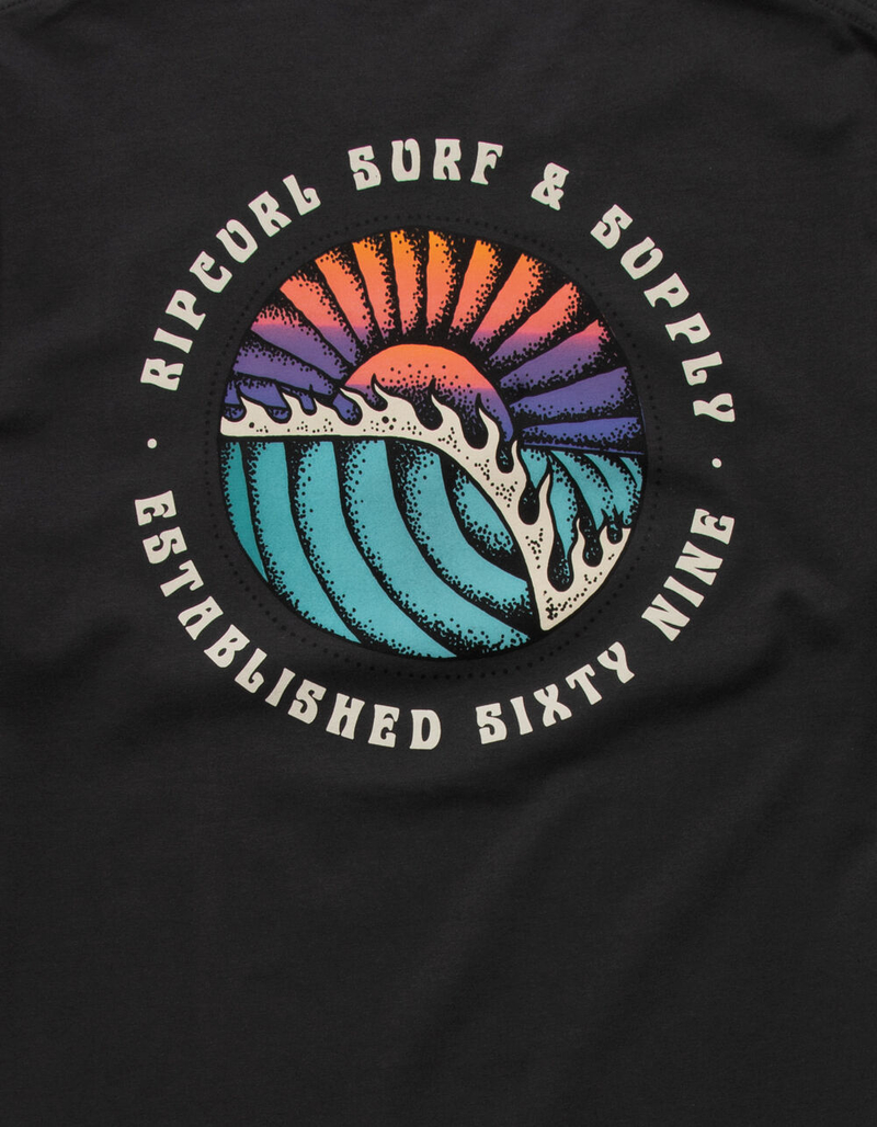 RIP CURL Sunsets Mens T-Shirt image number 2