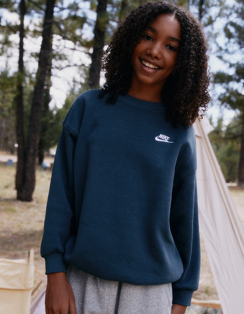 NIKE Sportswear Club Fleece Girls Sweatshirt image number 0