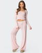 EDIKTED Peekaboo Lace Long Sleeve Top image number 2