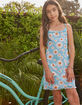 FULL TILT Daisy Girls Mesh Slip Dress image number 1