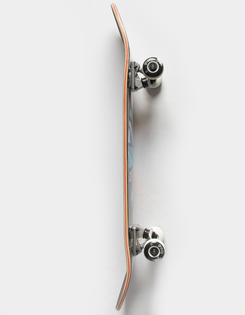 GRIZZLY Color Wheel 7.75" Complete Skateboard image number 2