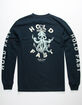 DEATH COAST SUPPLY Hold Fast Navy Mens T-Shirt image number 1
