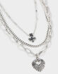 FULL TILT Layered Heart Pendant Necklace image number 2