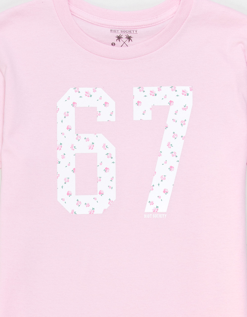 RIOT SOCIETY Ditsy 67 Girls Tee image number 1