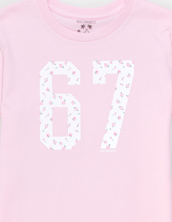 RIOT SOCIETY Ditsy 67 Girls Tee Alternative Image