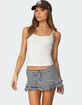 EDIKTED Jay V-Neck Tank Top image number 1