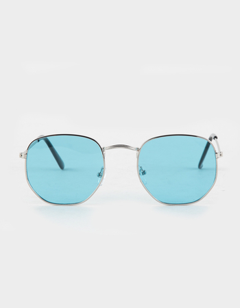 RSQ Geometrical Metal Sunglasses Alternative Image