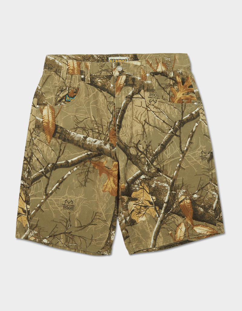 HUF x Realtree Camo Cromer Mens Baggy Shorts image number 0