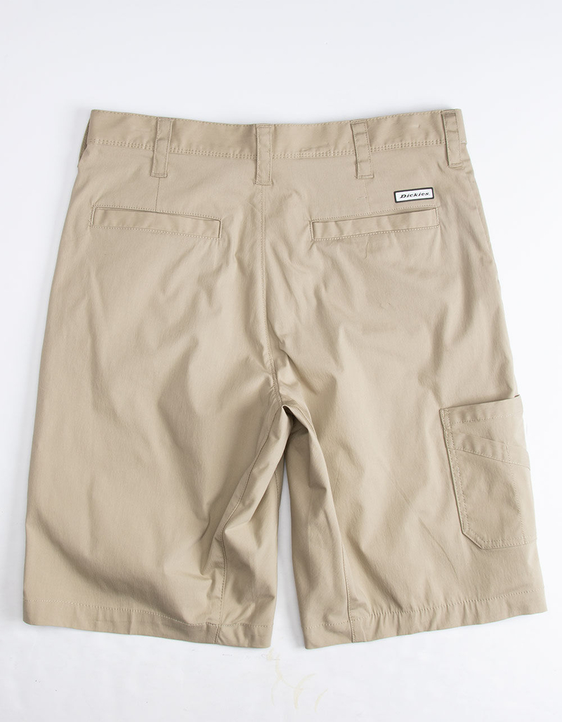 Khaki Hybrid Stretch Shorts