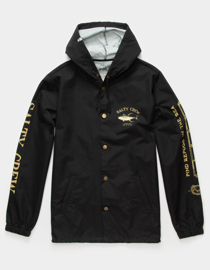 SALTY CREW Bruce Mens Snap Jacket image number 1