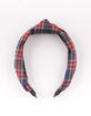 FULL TILT Plaid Top Knot Headband image number 1