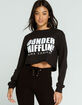 RIPPLE JUNCTION Dunder Mifflin Christmas Womens Crop Top image number 1