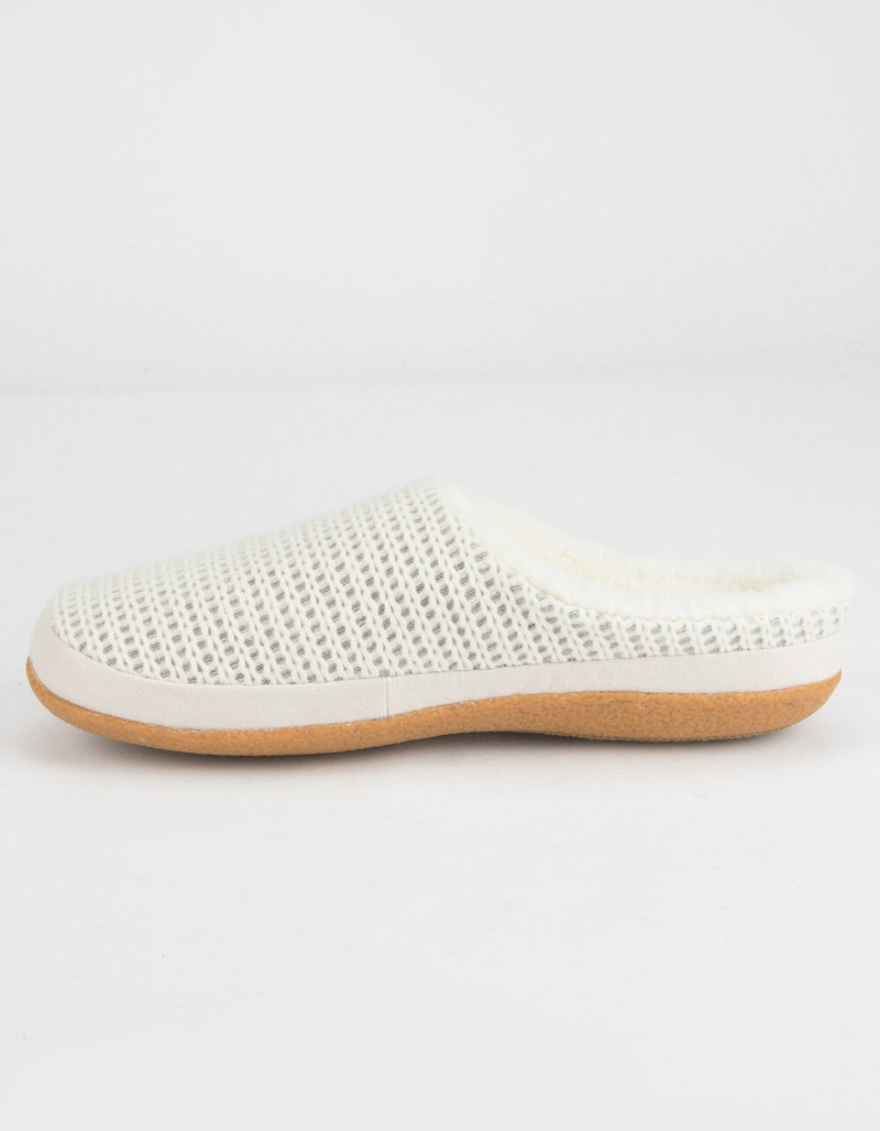 TOMS Sweater Knit Natural Womens Mule Slippers image number 2