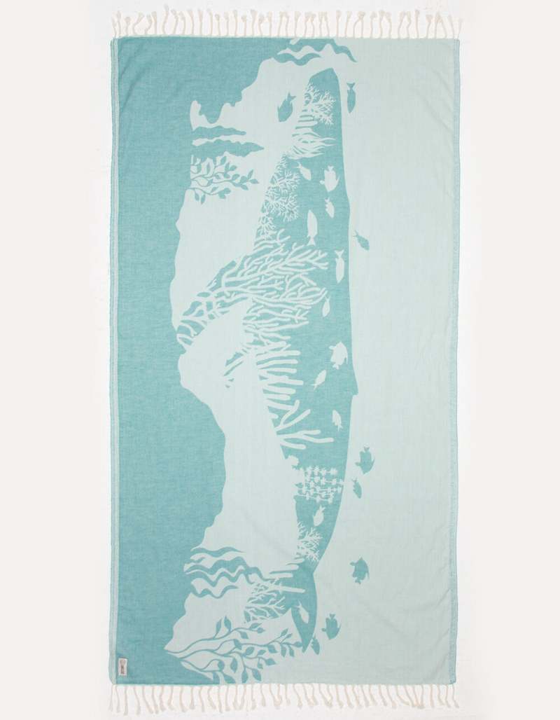 SAND CLOUD Whale Reef Towel image number 0